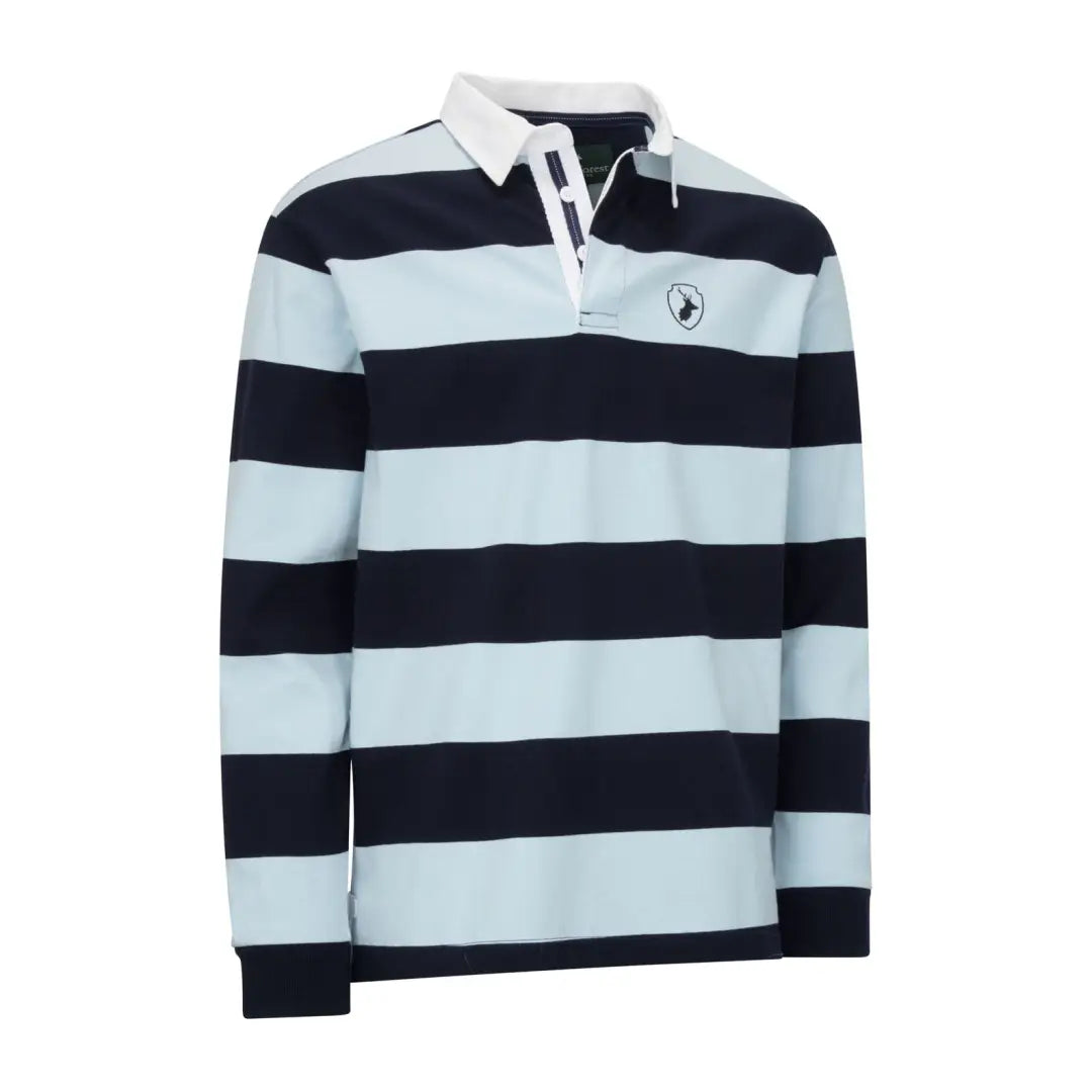 New Forest Classic Stripe Rugby Shirt At New Forest New Forest Clothing
