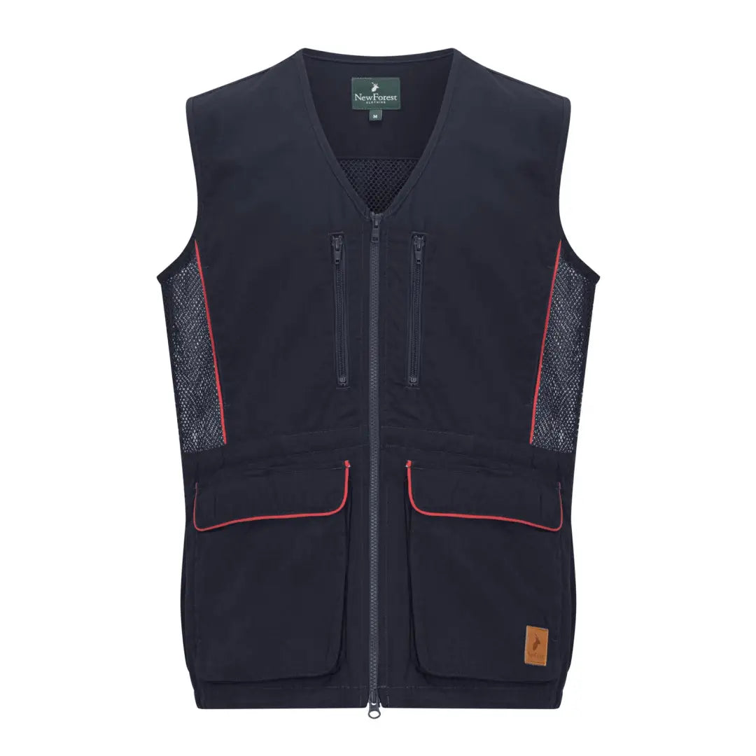 Navy blue Forest Dog Sports Vest with pockets, perfect for dog sports and hikes
