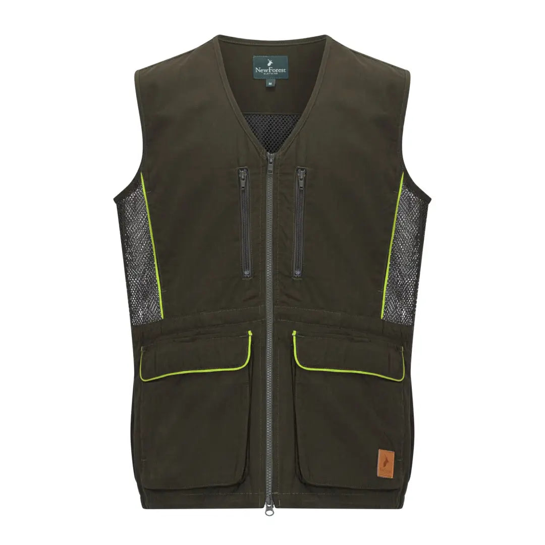 Olive green utility vest for dogs from Forest Dog Sports, perfect dog sports vest