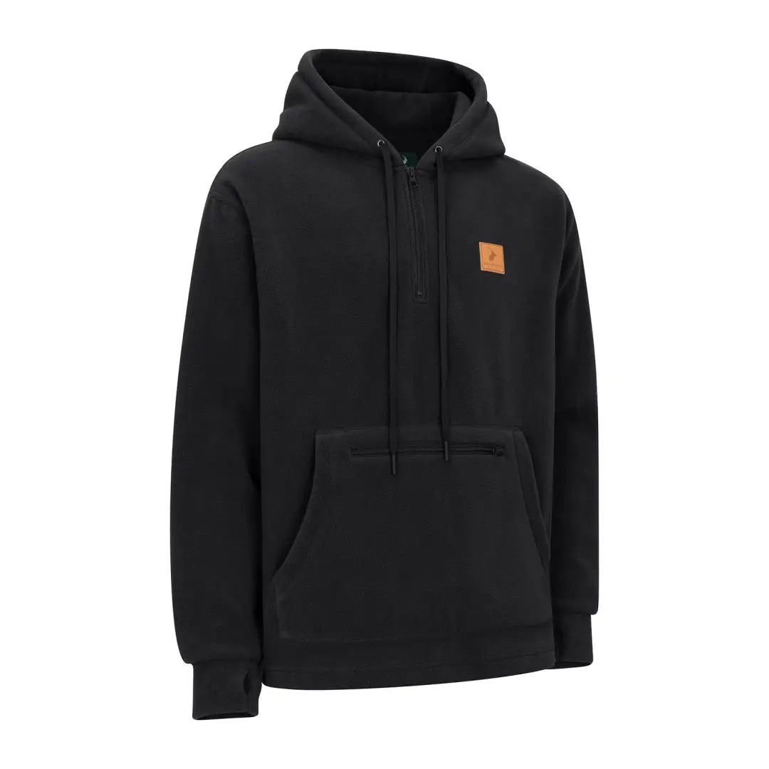 Black hooded sweatshirt from New Forest Heathland Hoodie collection, perfect forest heathland hoodie style