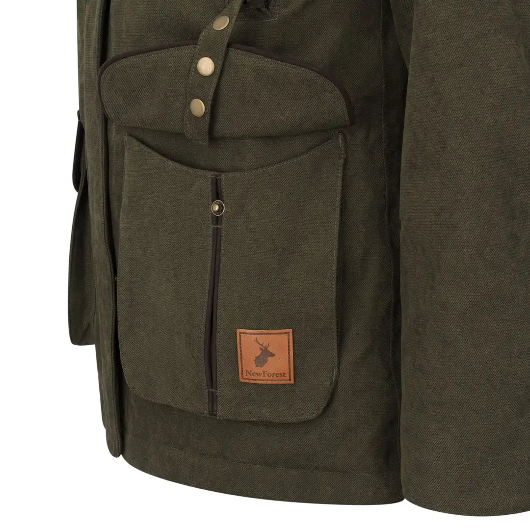Olive green Forest Ladies Robyn Jacket with pockets, perfect ladies robyn jacket style