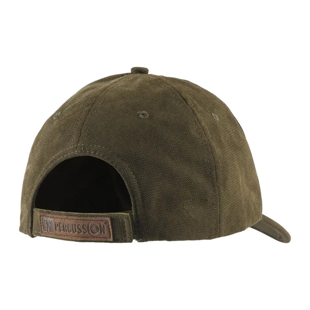 Olive green percussion Rambouillet cap, stylish Rambouillet cap for casual wear