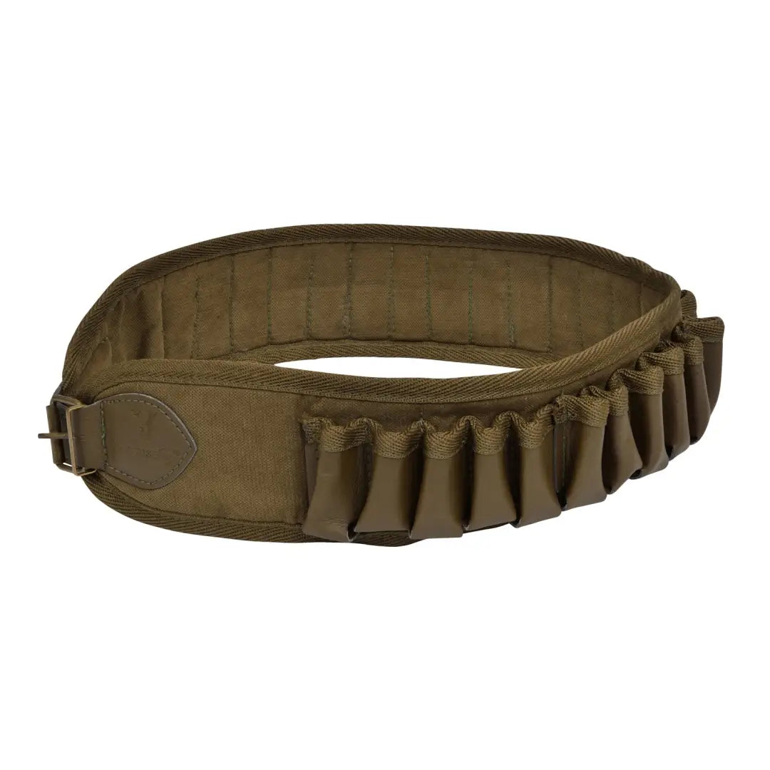 Olive green Percussion Rambouillet Cartridge Belt with multiple cartridge loops
