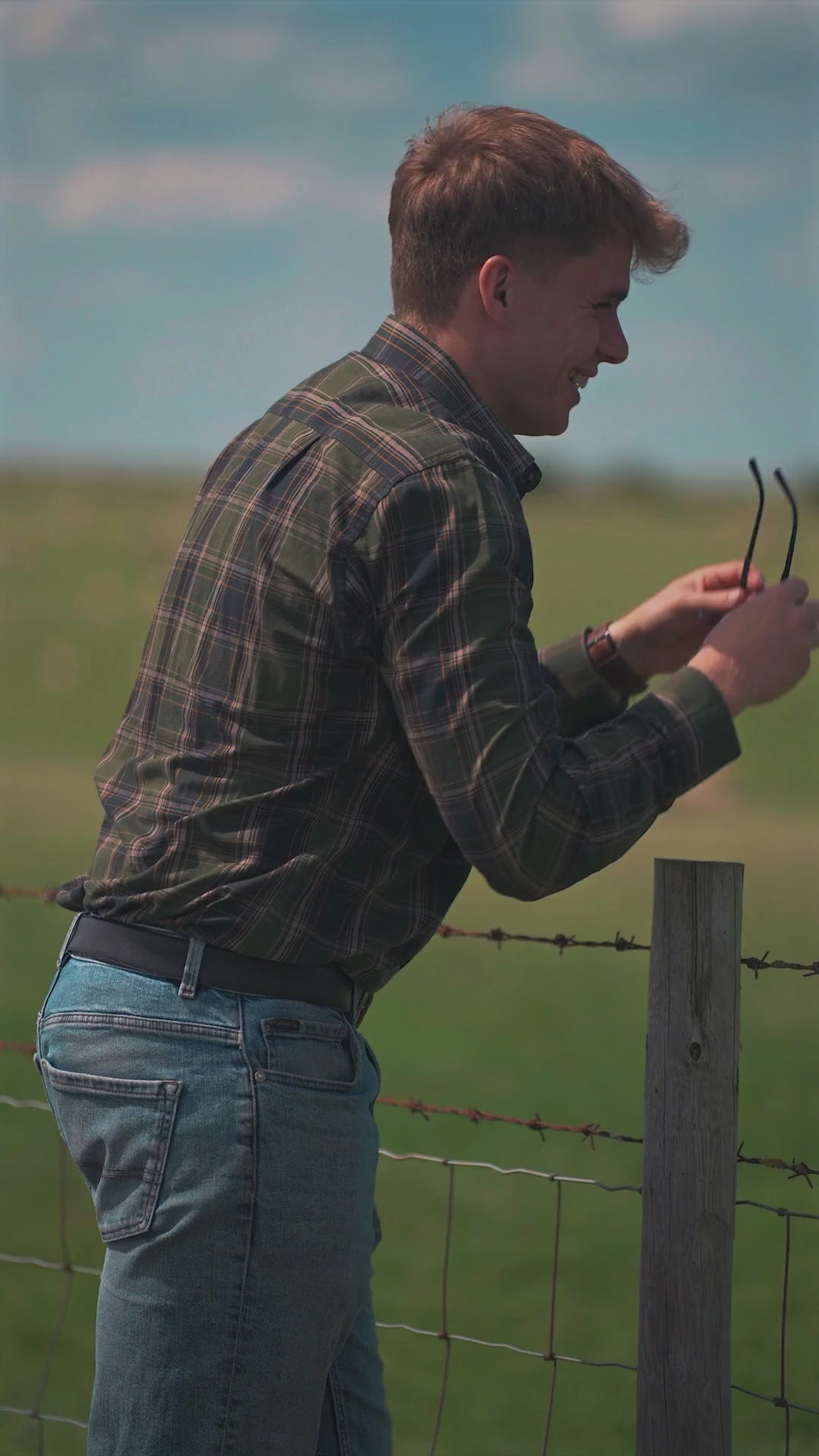 Load video: New Forest Premium Tattersall Shirt