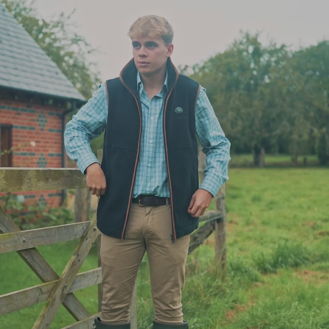 Load video: New Forest Heated Fleece Gilet