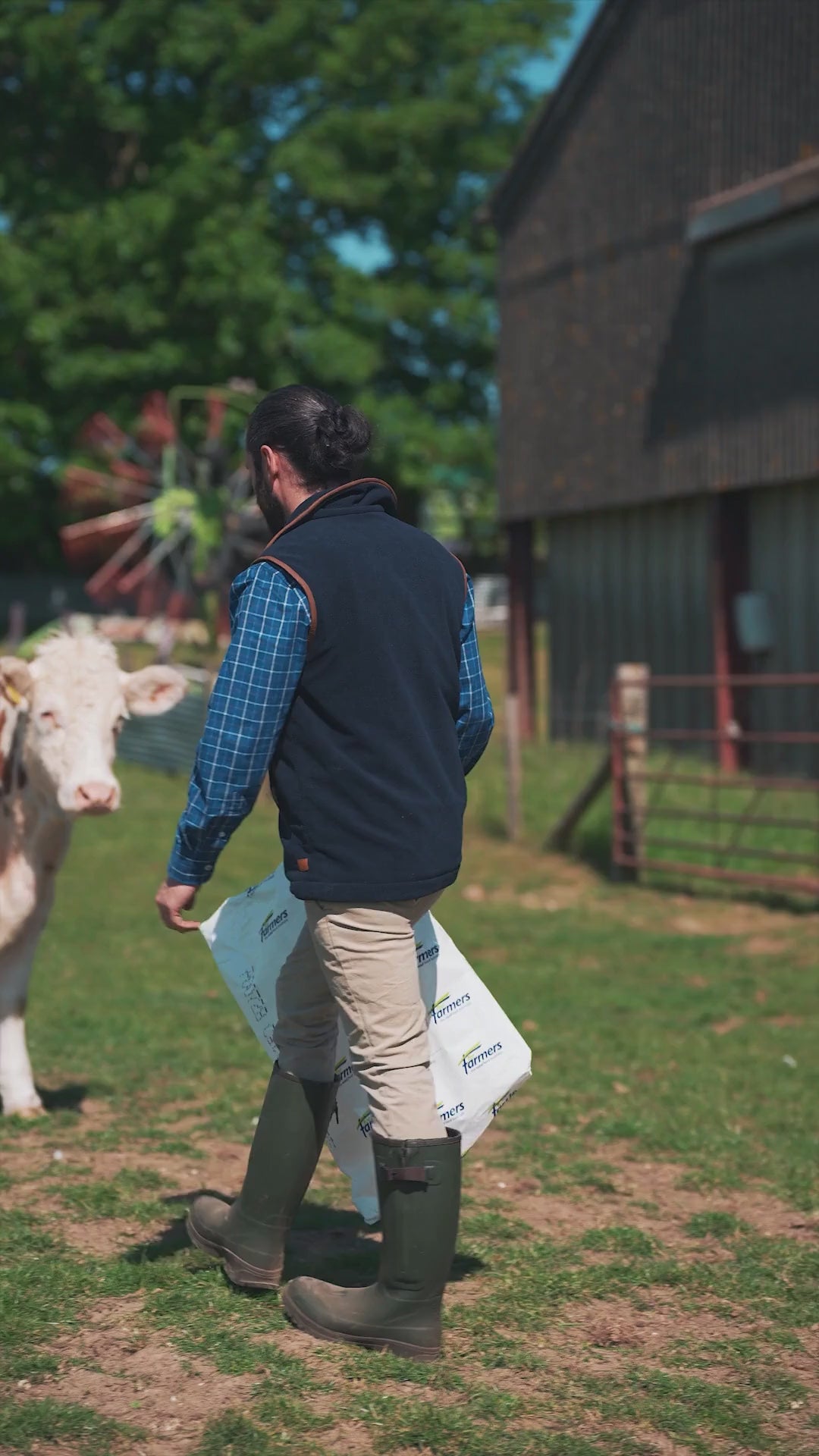 Load video: New Forest Premium Tattersall Shirt Bartley