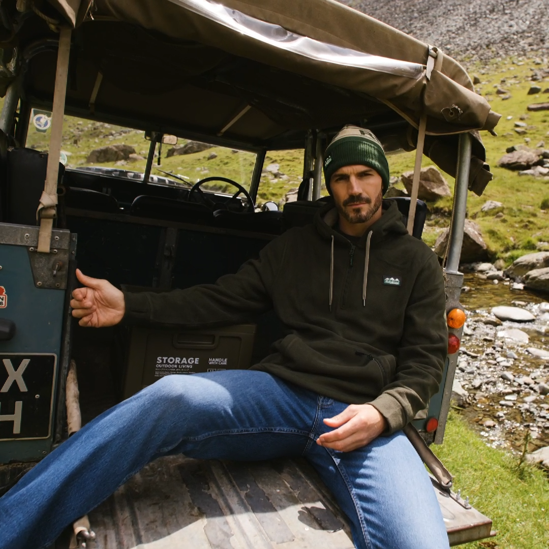 Load video: Ridgeline Mens Ballistic Fleece Hoodie