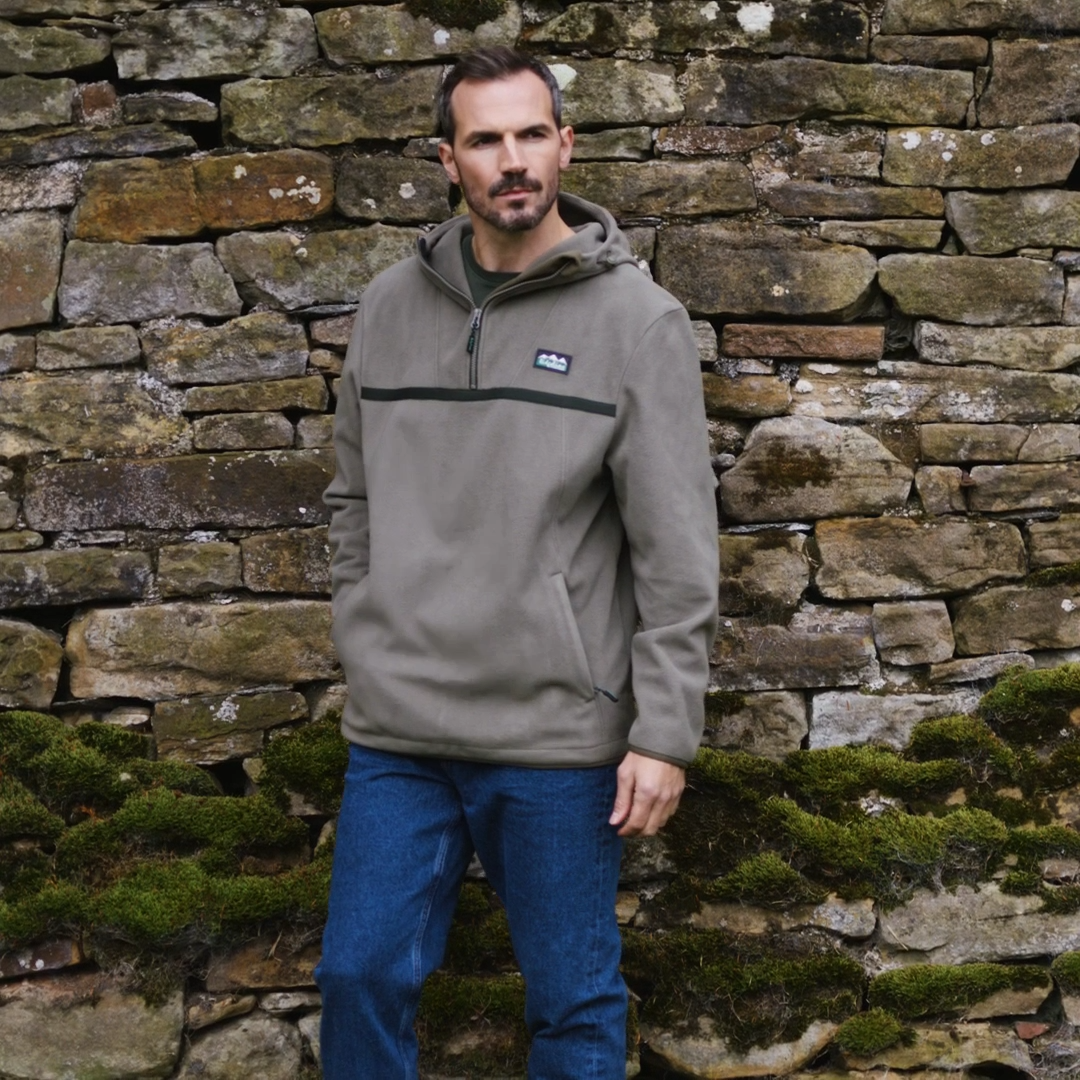 Load video: Ridgeline Kodiak Fleece Smock