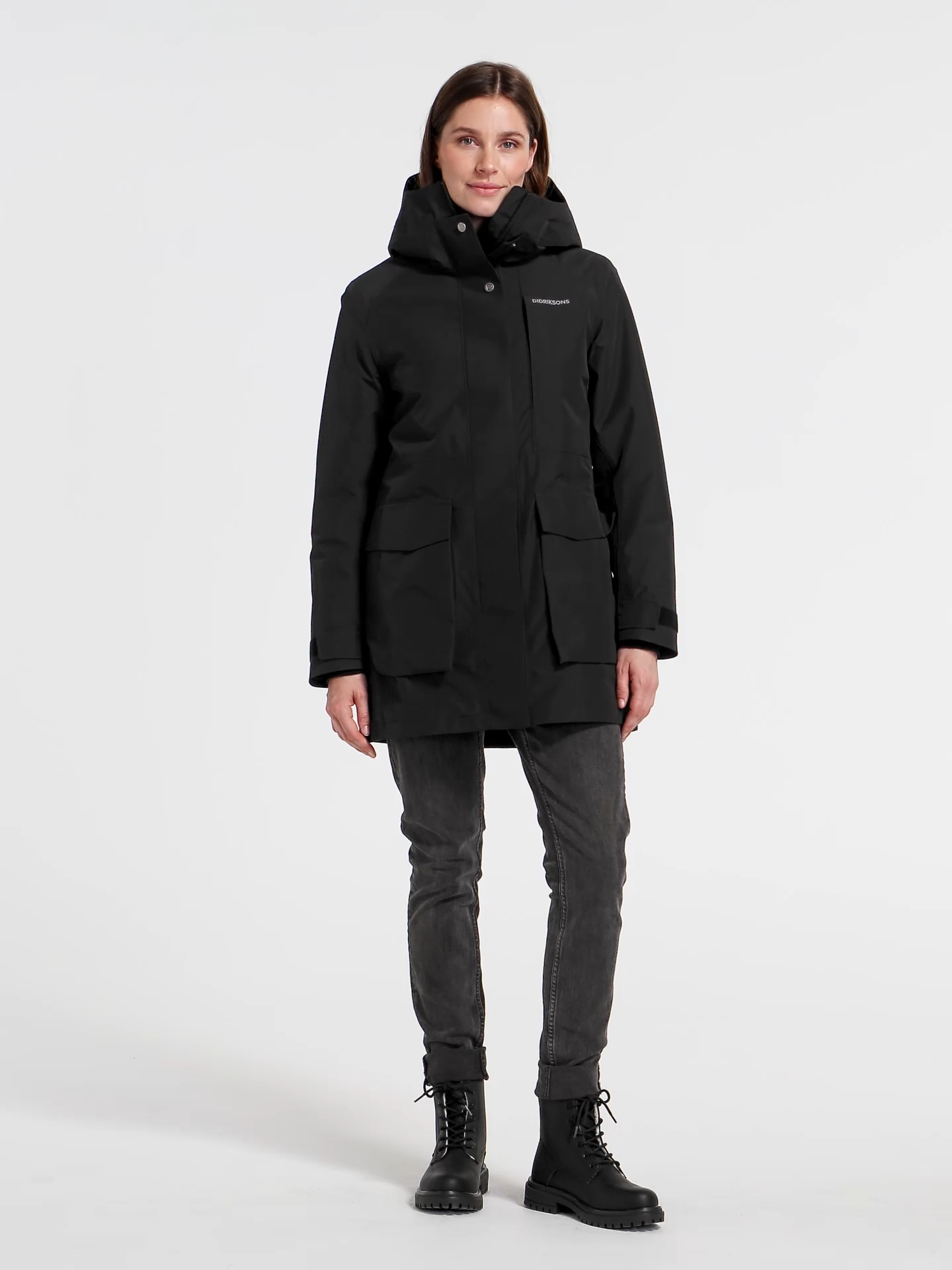 Load video: Didriksons Harriet Womens Parka