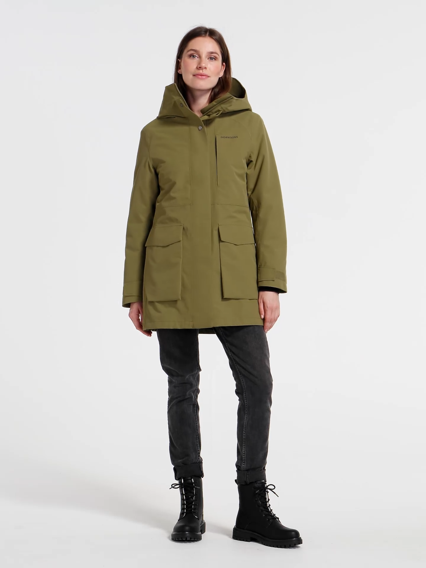 Load video: Didriksons Harriet Womens Parka