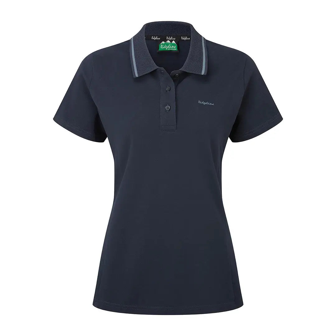 Navy blue women’s Kilworth Polo Shirt from Ridgeline Kilworth Polo collection