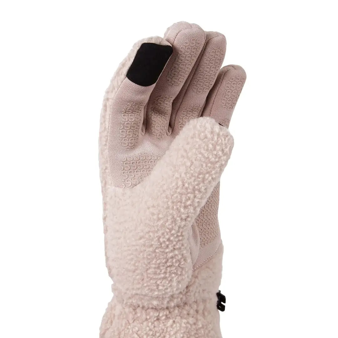 Beige fleece glove from Sealskinz Hoveton Womens Fleece Glove collection