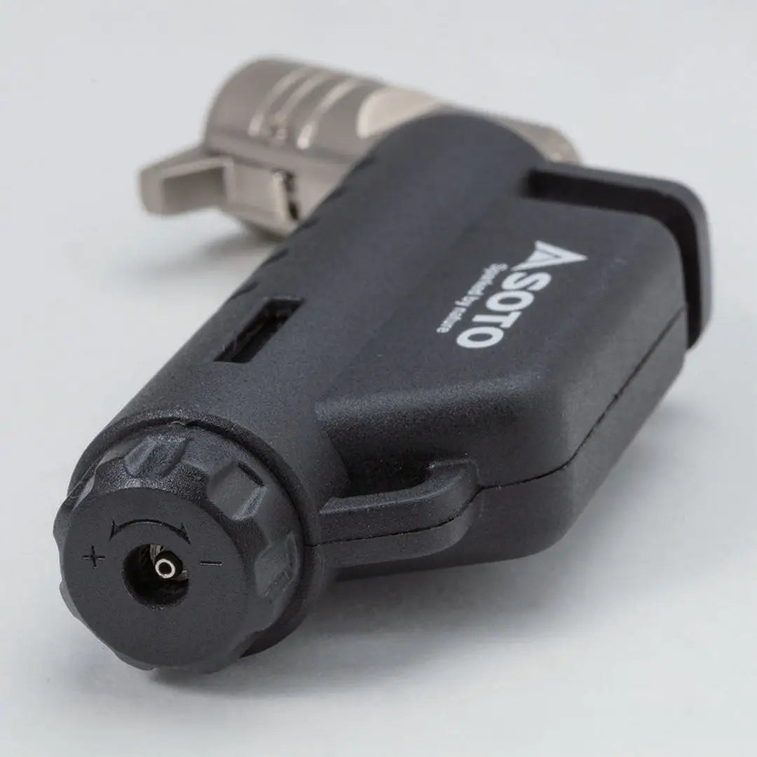 Black and silver Soto Micro Torch Vertical for precision heating and crafting tasks