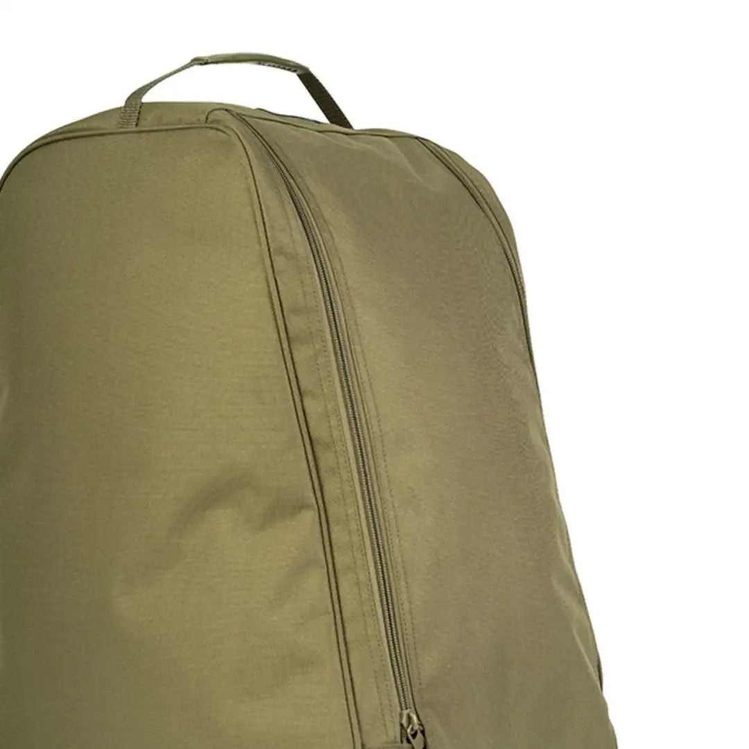 Olive green Speero Wader Bag with zipper and handle for your outdoor adventures