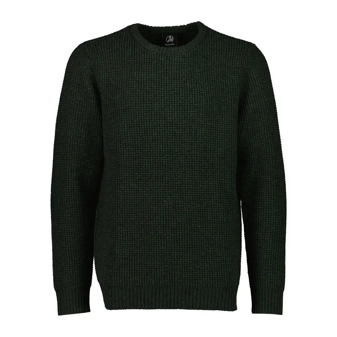 Swanndri Fistral Waffle Knit Crew Jumper – New Forest Clothing