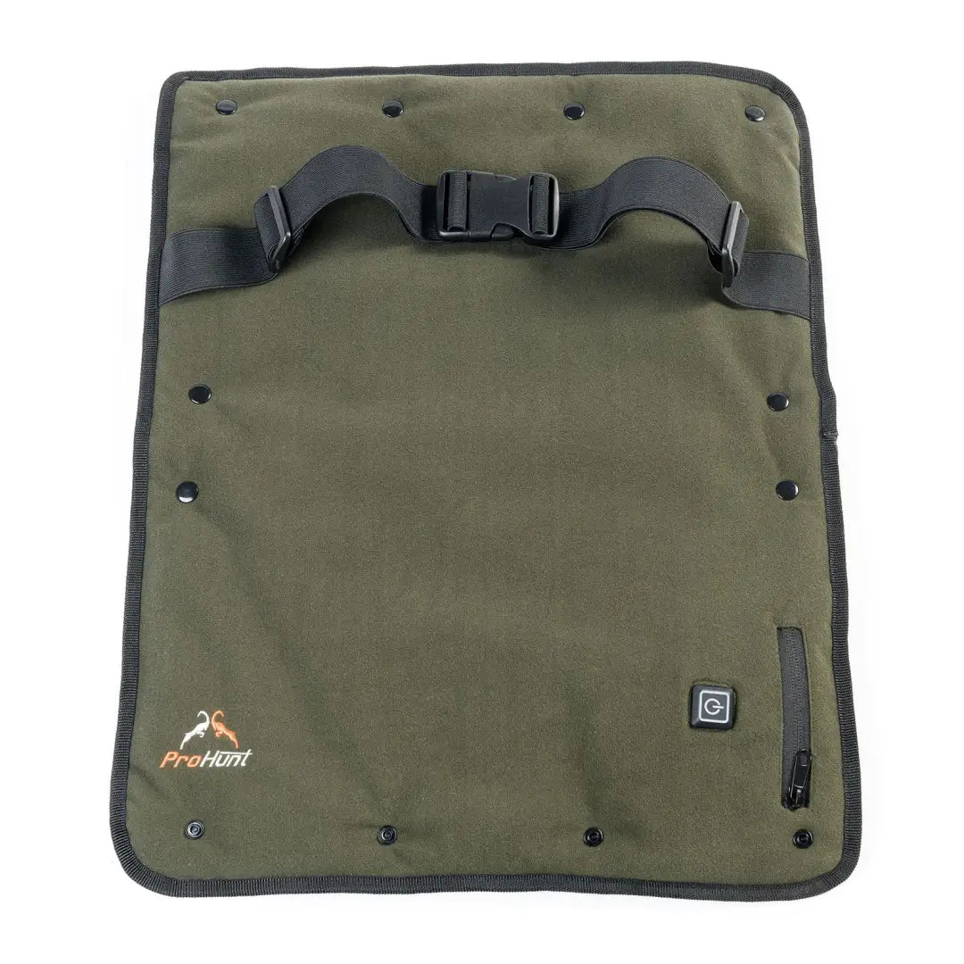 Olive green heated hand warmer cushion for cozy comfort from Verney Carron