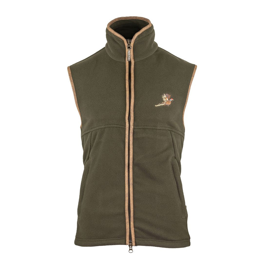 Jack Pyke Countryman Fleece Gilet With Pheasant Motif – New Forest Clothing