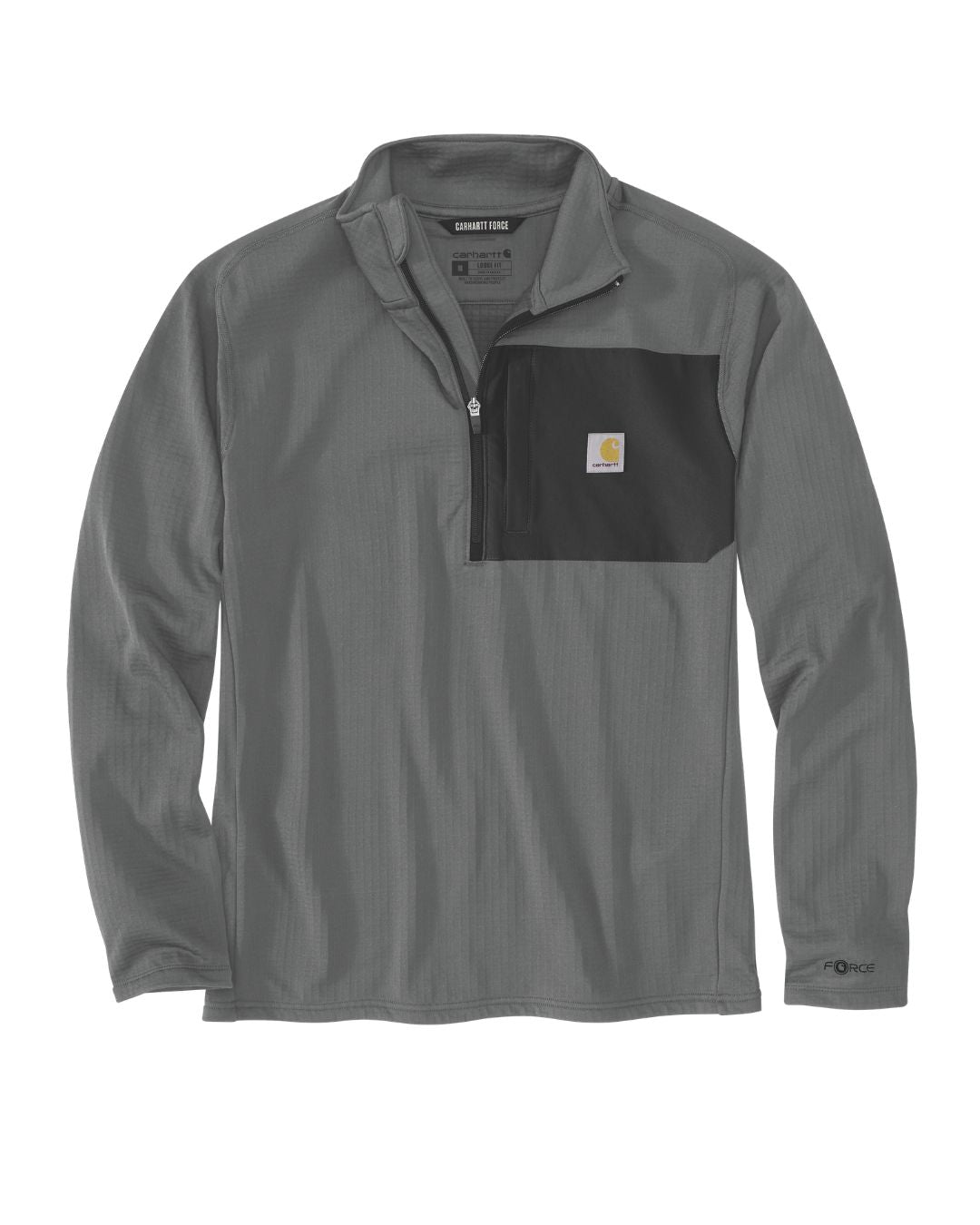 Carhartt Force™ Ironwood Relaxed 1/2 Zip Mock Neck