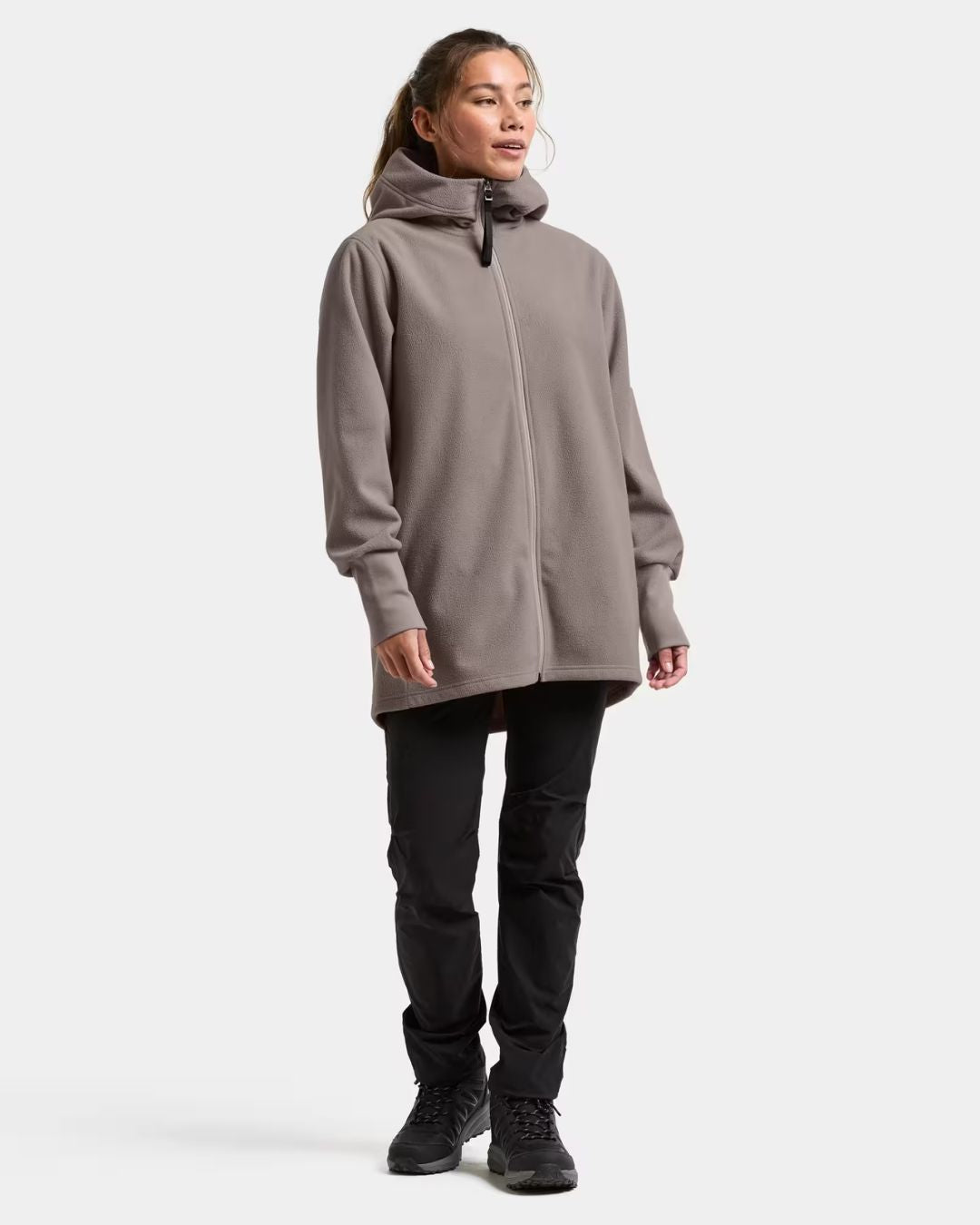 Didriksons Rinda Womens Windproof Full Zip Fleece Jacket