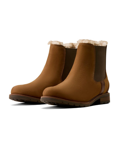 Ariat Womens Wexford Sherpa Waterproof Chelsea Boots