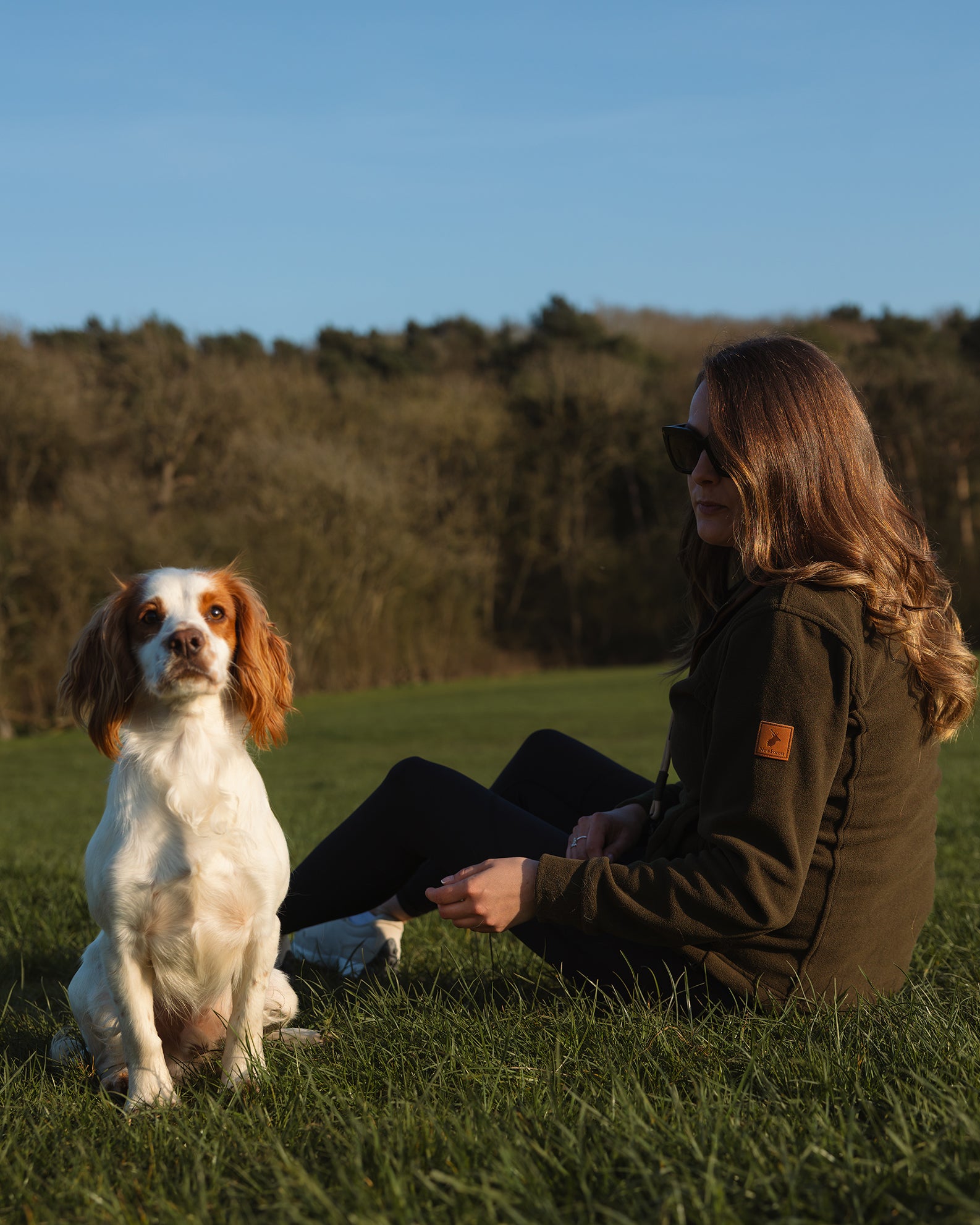 New Forest Ladies Knightwood Quarter Zip Fleece