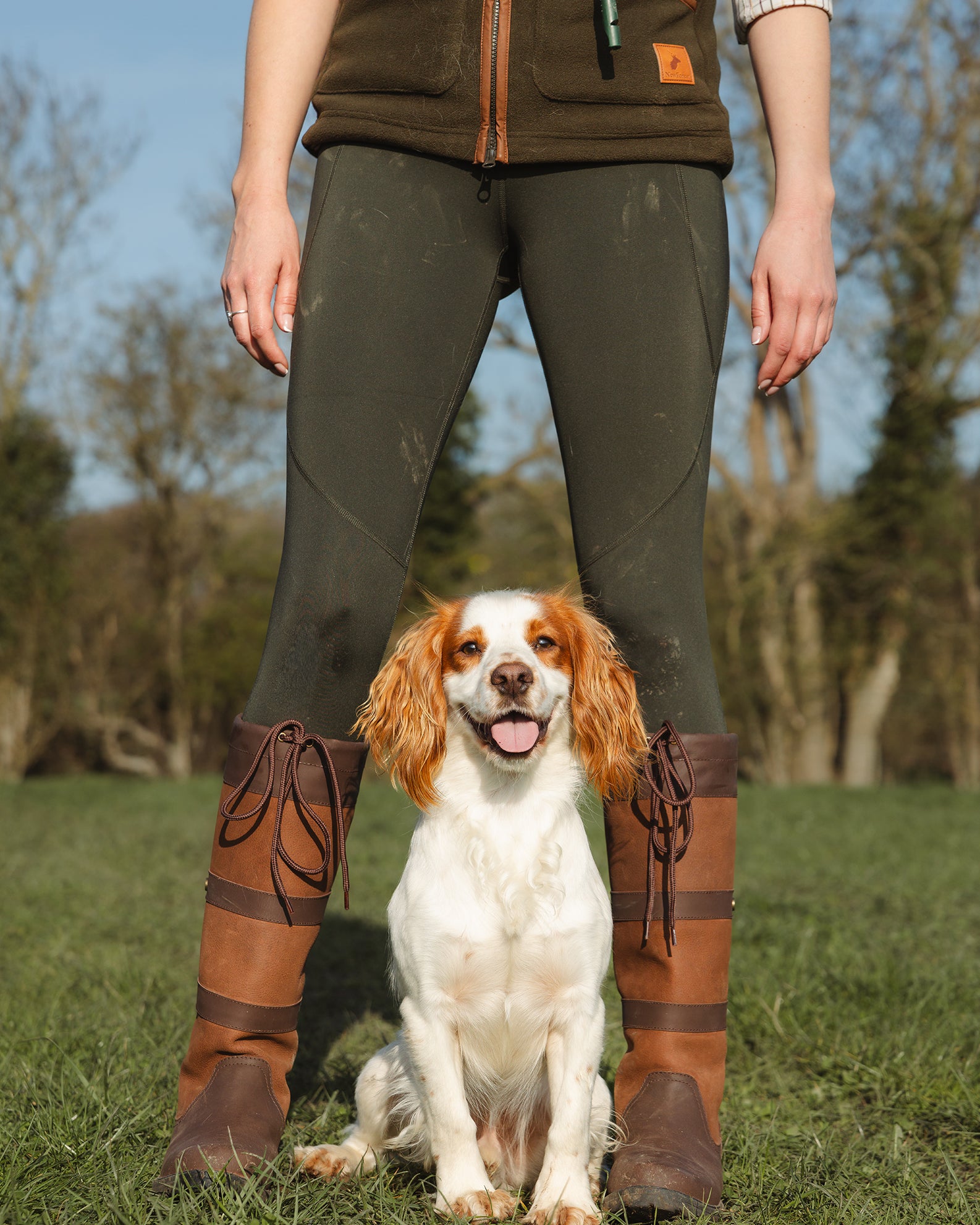 New Forest Ladies Shooters Fleece Gilet
