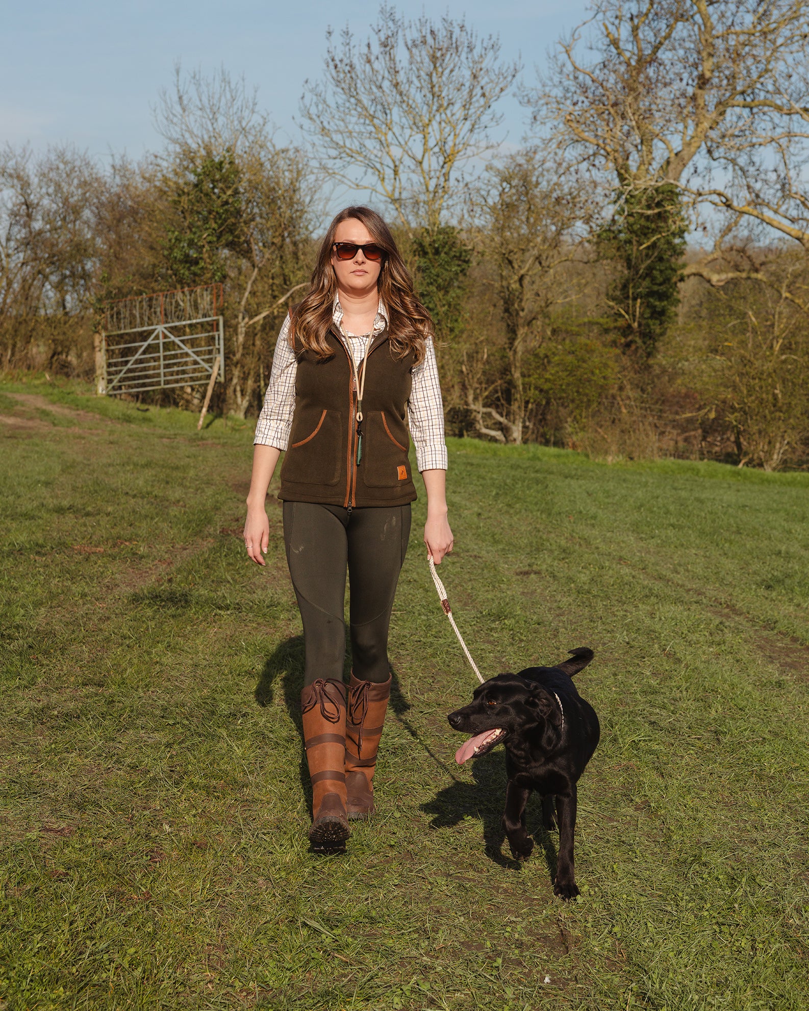 New Forest Ladies Shooters Fleece Gilet