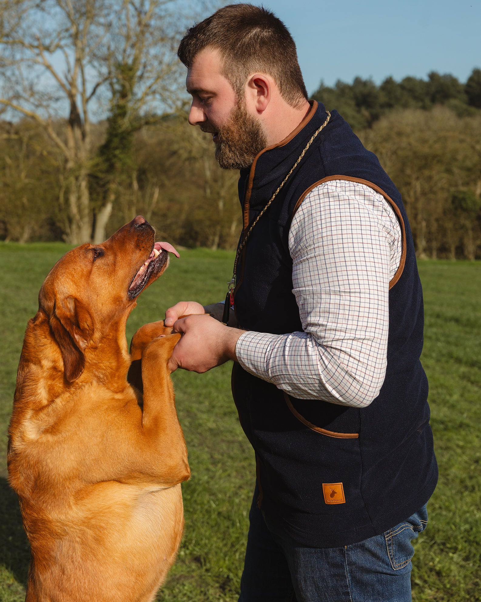 New Forest Shooters Fleece Gilet