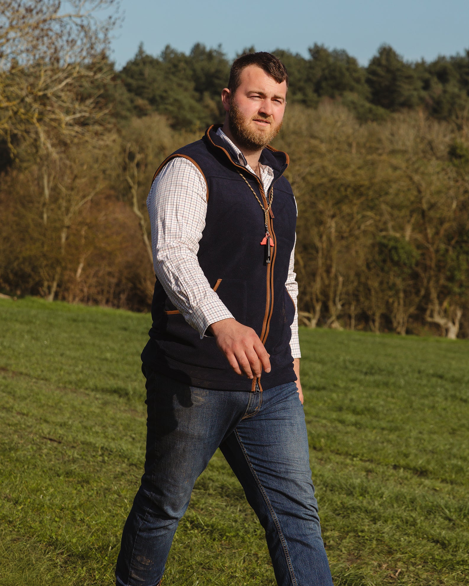 New Forest Shooters Fleece Gilet