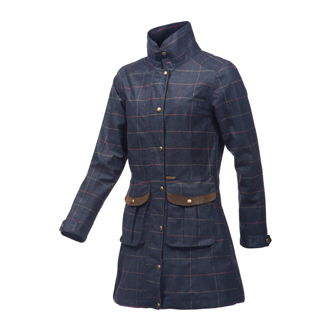 Baleno-Darlington-Ladies-Printed-Tweed-Coat