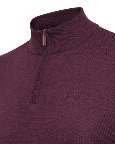 Beretta Merino Half Zip Sweater