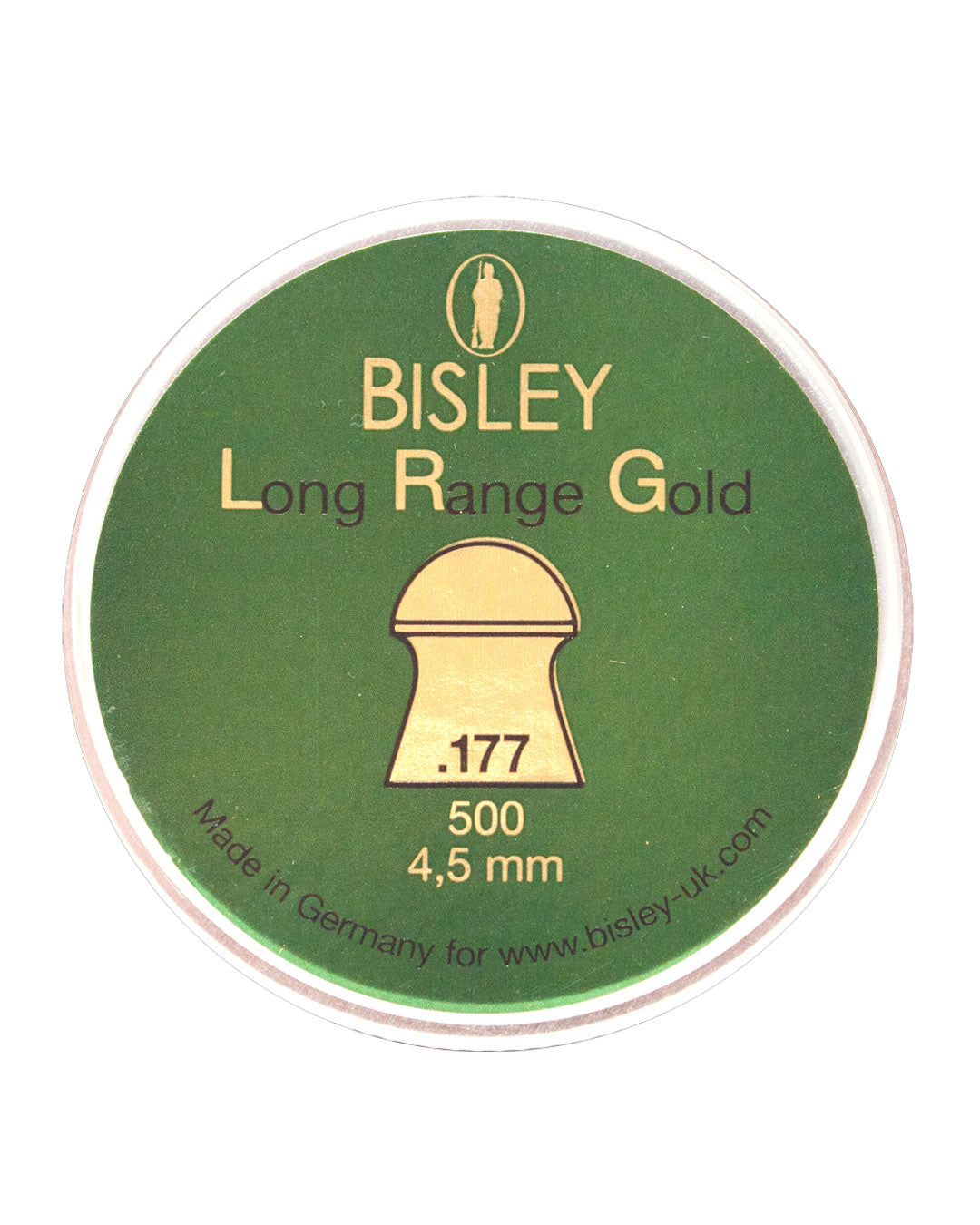 Bisley Long Range Gold .177 Tin of 500