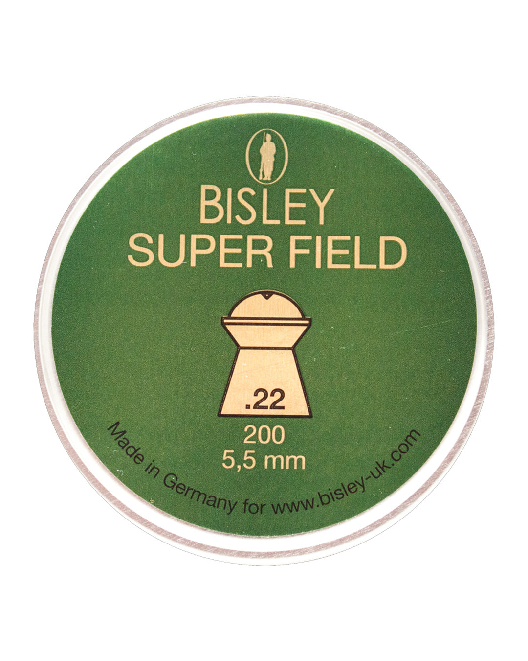 Bisley Superfield .22 Tin of 200