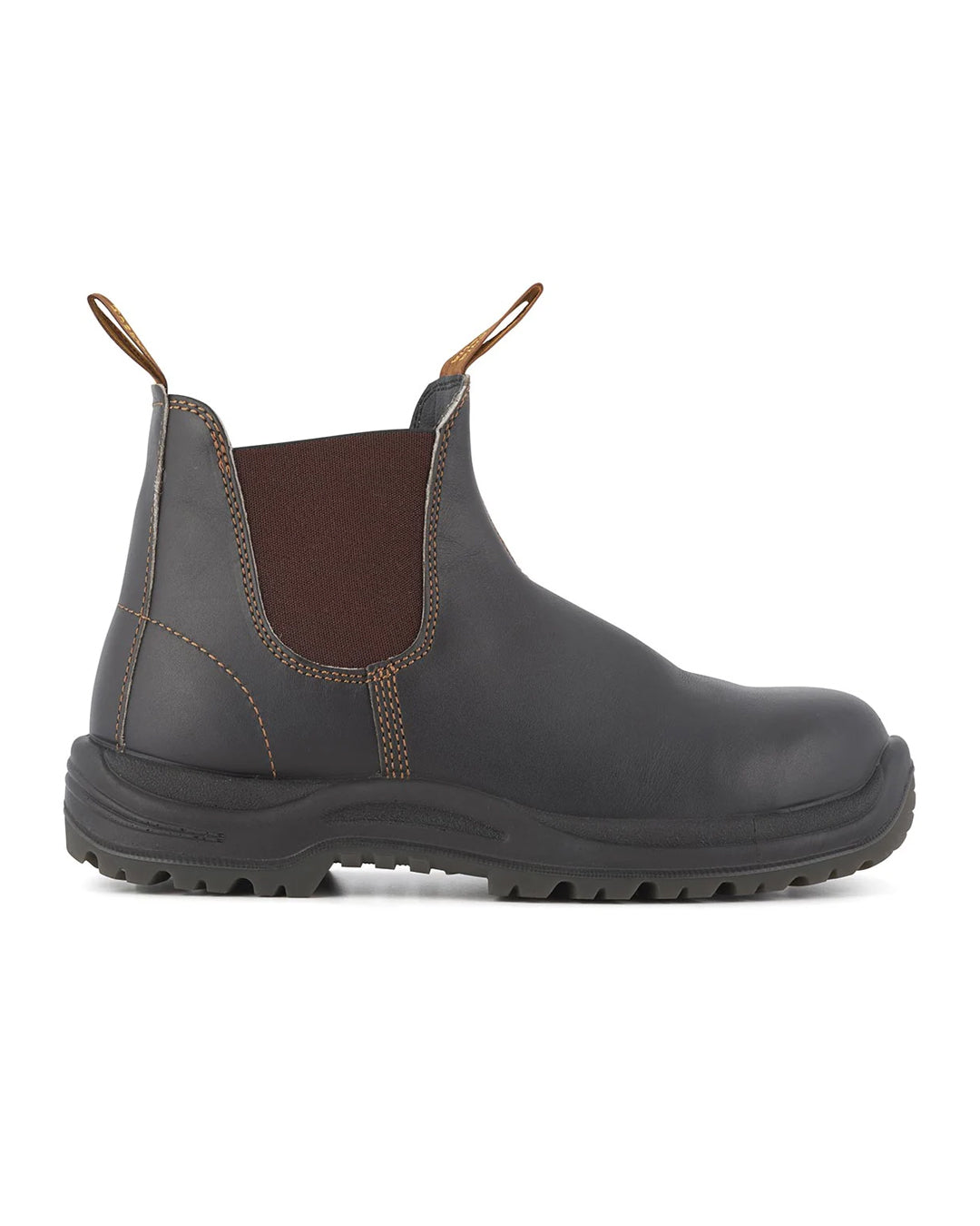 Blundstone 192 Stout Brown Leather Safety Boots