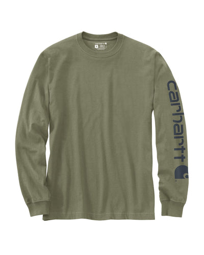 Carhartt Dearborn Relaxed LS Sleeve-Logo T-Shirt