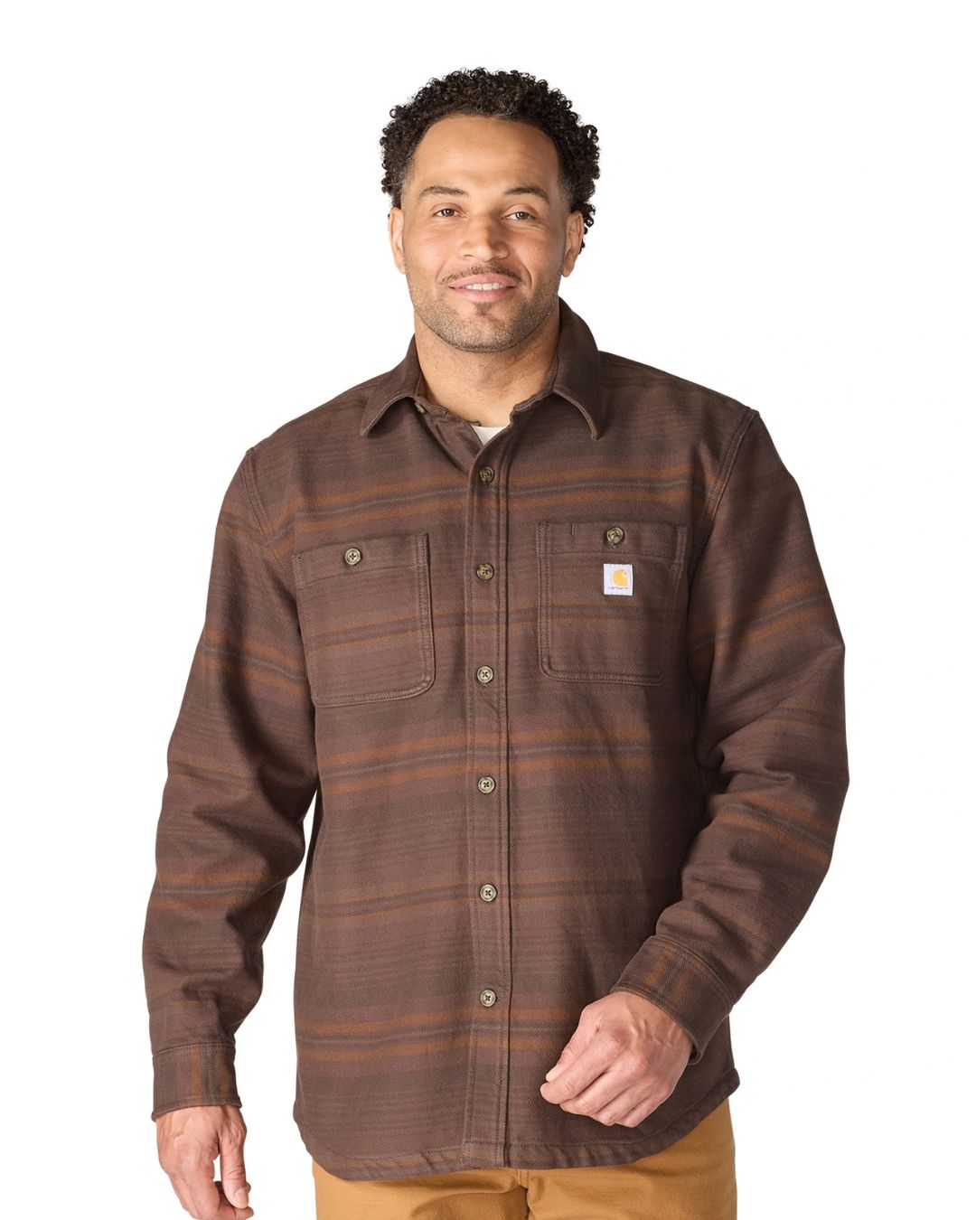 Carhartt Everett Loose Long Sleeve Plaid Shirt