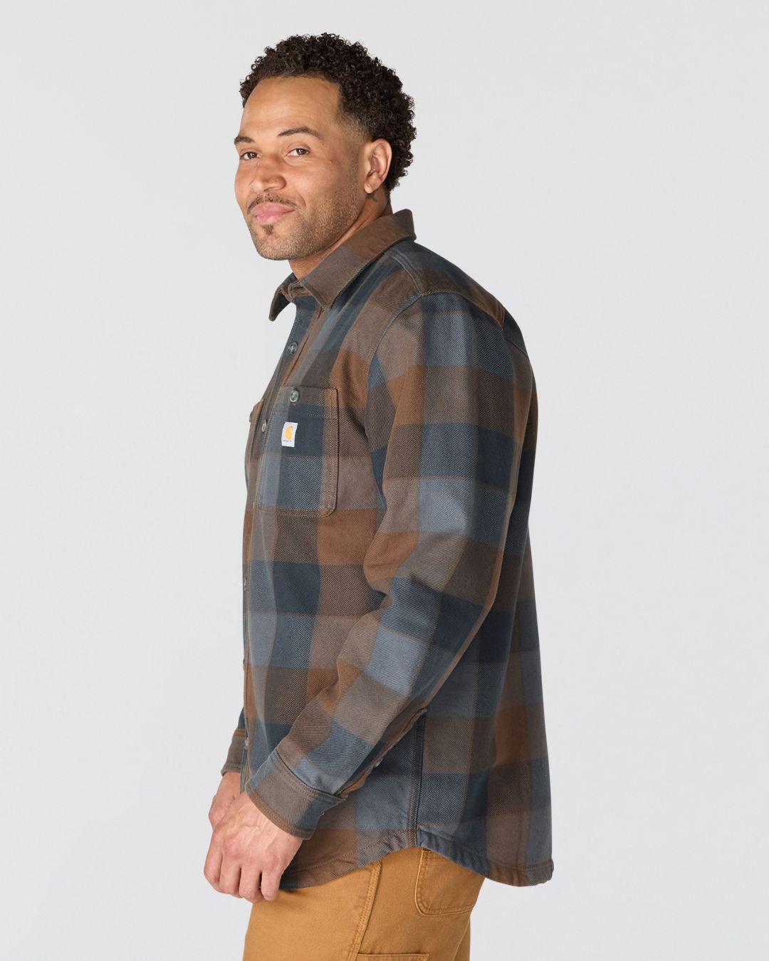 Carhartt Everett Loose Long Sleeve Plaid Shirt