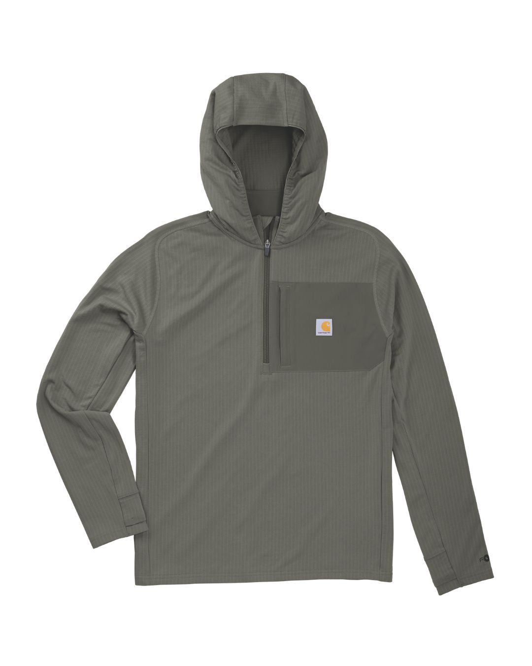 Carhartt Force Ironwood Relaxed 1/2-Zip Hoodie
