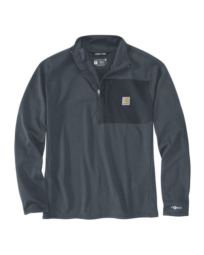 Carhartt Force™ Ironwood Relaxed 1/2 Zip Mock Neck