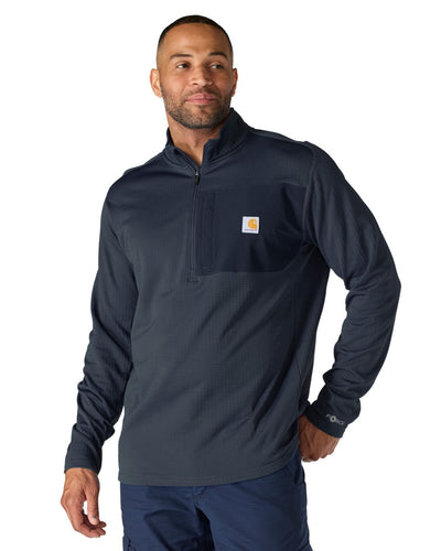 Carhartt Force™ Ironwood Relaxed 1/2 Zip Mock Neck