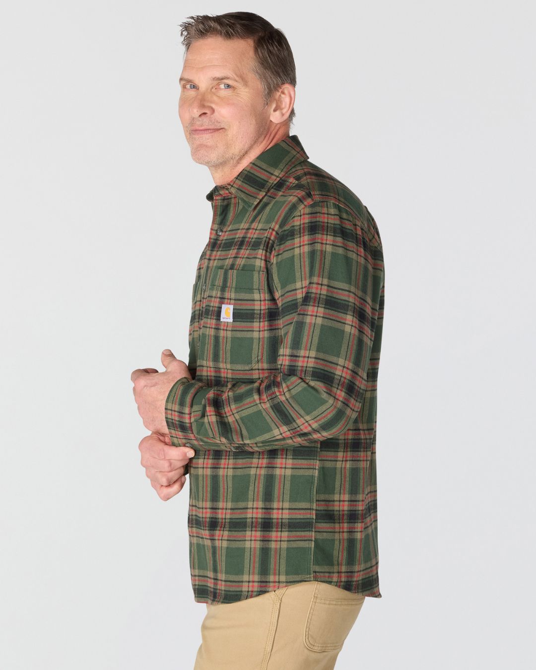 Carhartt Hamilton Relaxed Long Sleeve Plaid Shirt