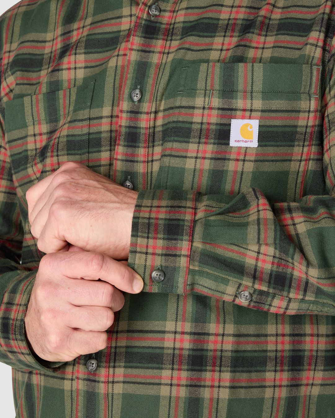 Carhartt Hamilton Relaxed Long Sleeve Plaid Shirt