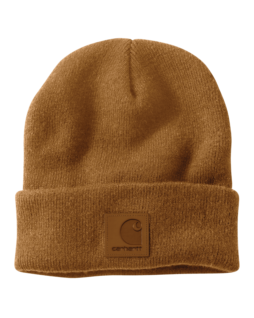 Carhartt Knit Beanie Leatherette Patch