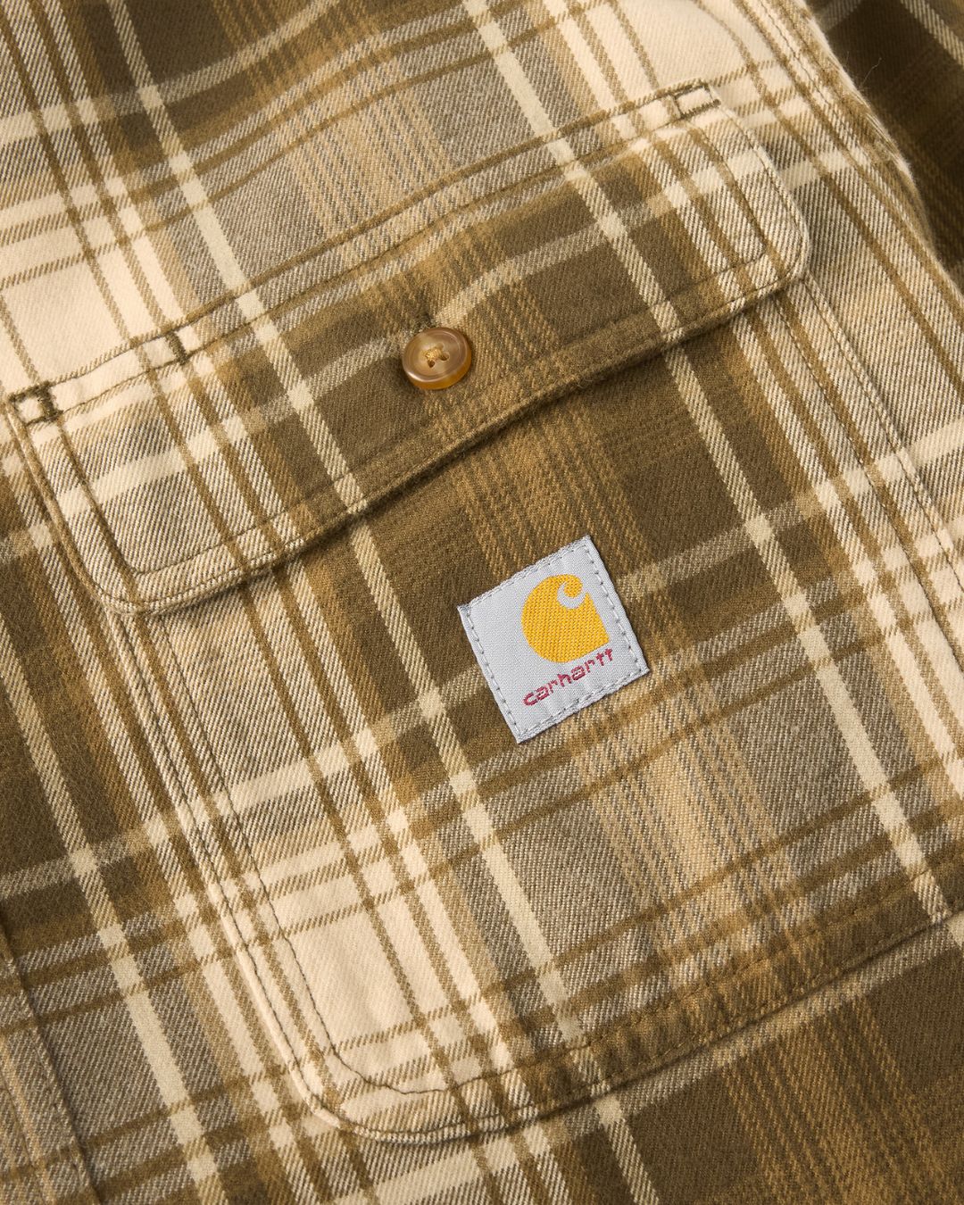 Carhartt Loose Fit Heavyweight Flannel Long-Sleeve Plaid Shirt