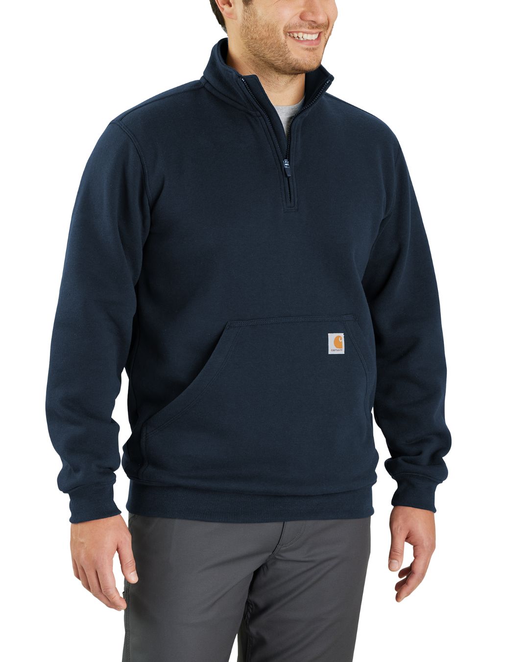 Carhartt Marquette 1/4-Zip Mock-Neck Sweatshirt