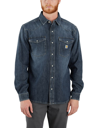 Carhartt Montana Denim Relaxed Long Sleeve Shirt