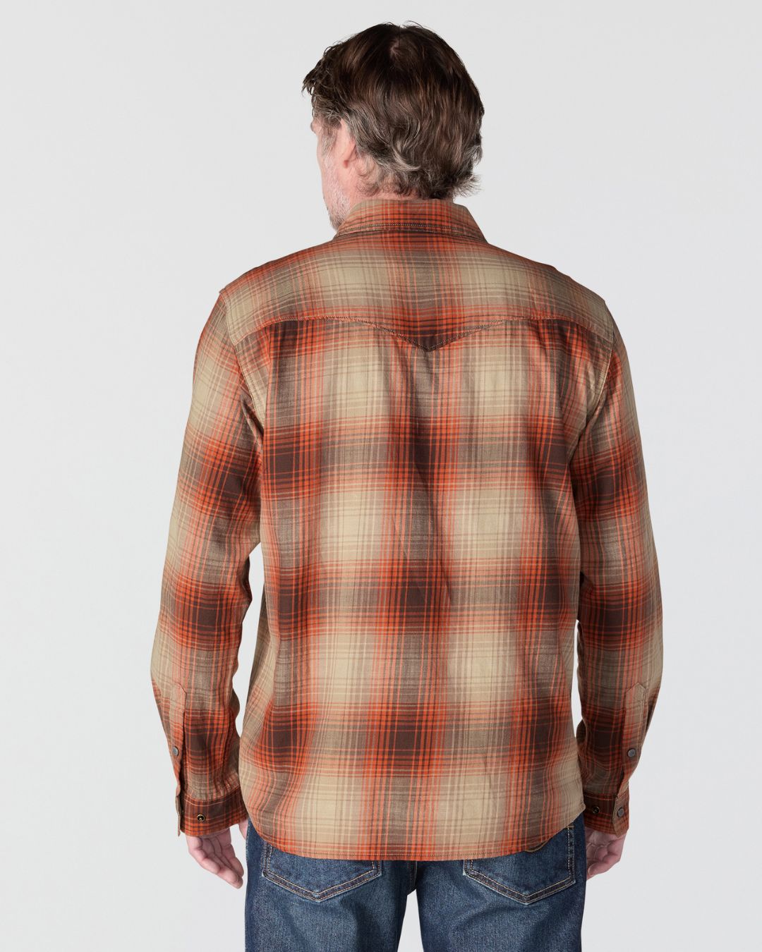 Carhartt Montana Snap-Front Plaid Shirt - Dark Clove