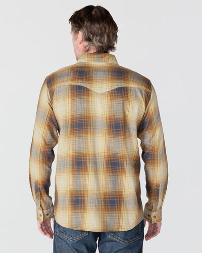 Carhartt Montana Snap-Front Plaid Shirt - Sandstone