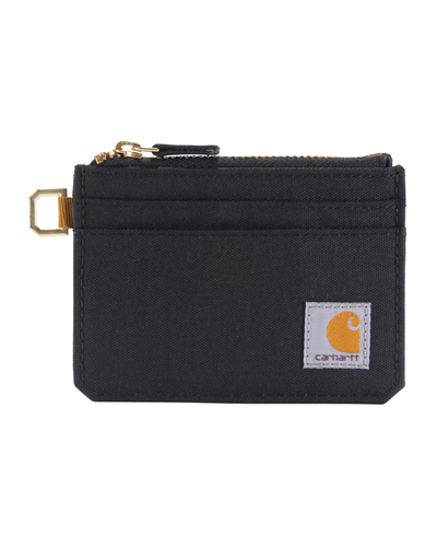 Carhartt Nylon Duck Zip Card Keeper Wallet