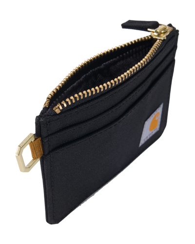 Carhartt Nylon Duck Zip Card Keeper Wallet